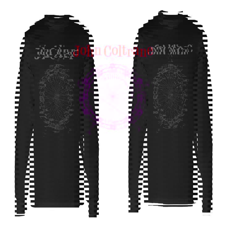 ジョン・コルトレーン サークル・オブ・フィフス ドローイング 長袖Tシャツ