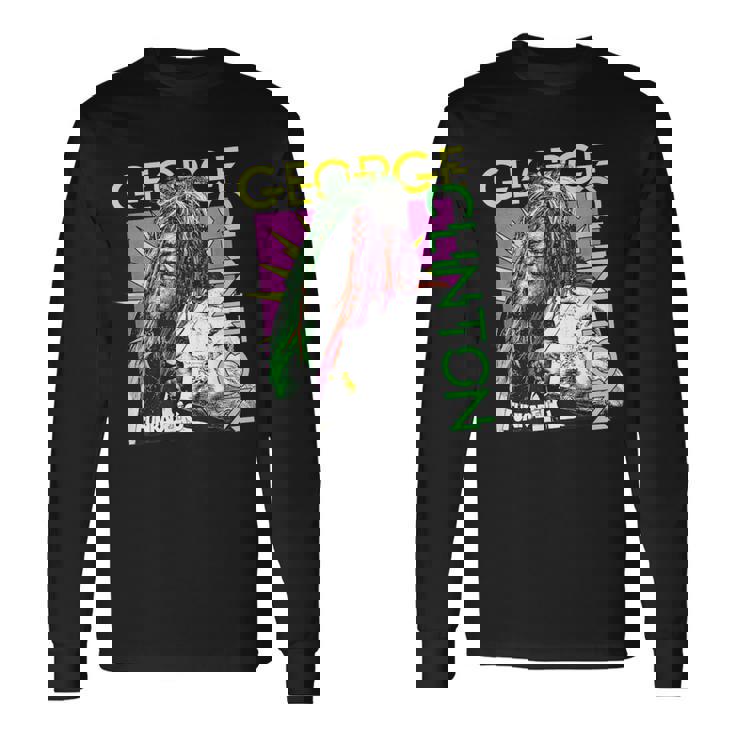 ジョージ・クリントン ファンカデリック コミック バースト 長袖Tシャツ