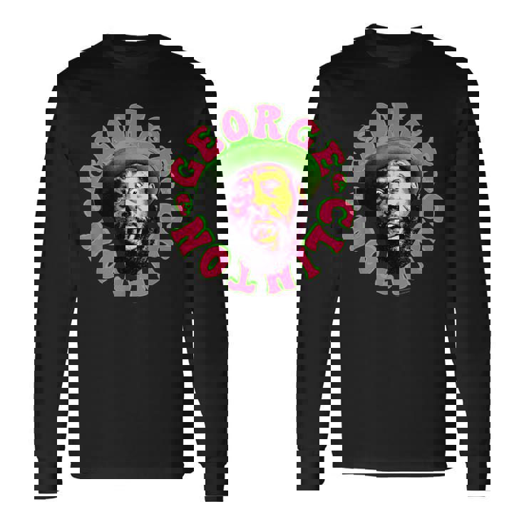 ジョージ・クリントン・フェイス 長袖Tシャツ