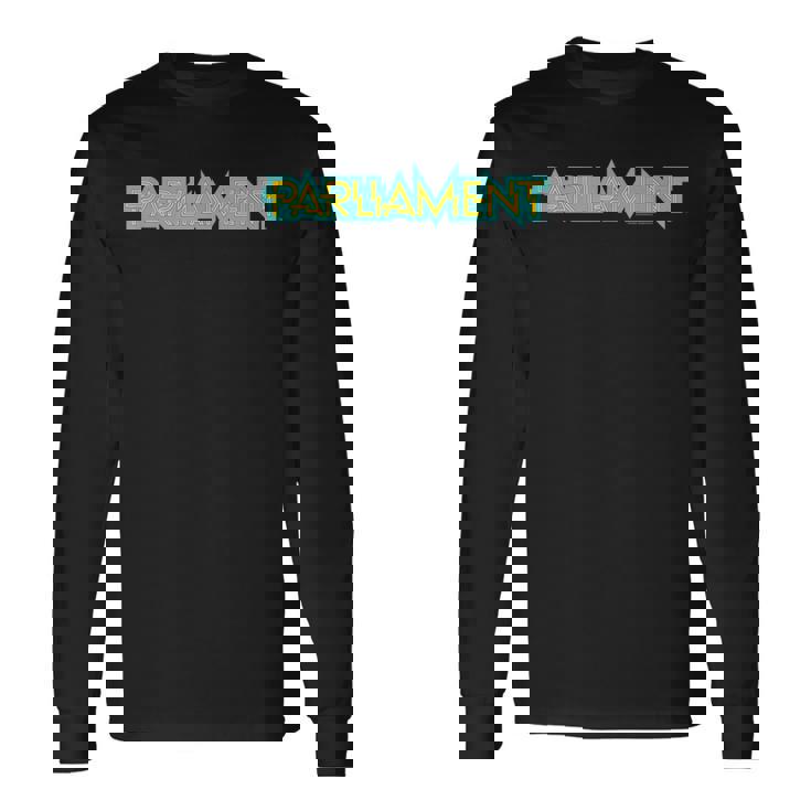 ジョージ・クリントン議会ティールロゴ。 長袖Tシャツ