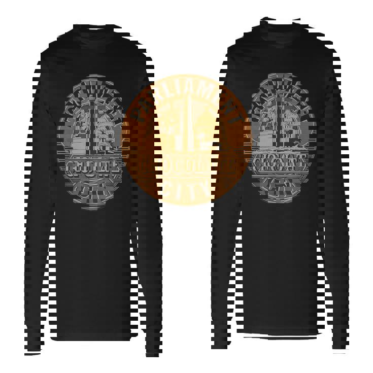 ジョージ・クリントン議会ファンカデリック・チョコレート・シティ 長袖Tシャツ