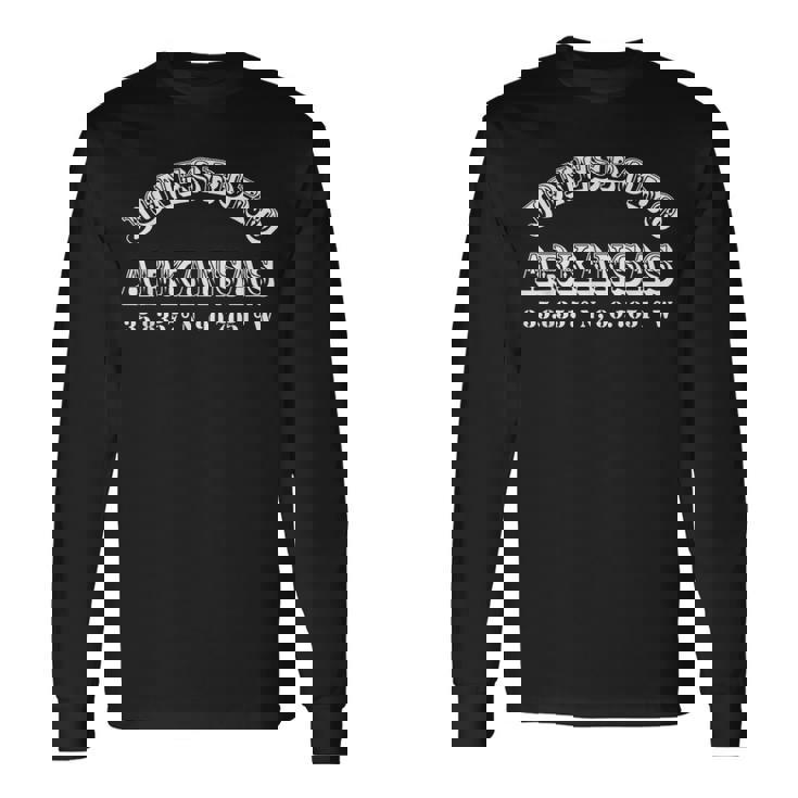 ジョーンズボロ アーカンソーコーディネート お土産 長袖Tシャツ