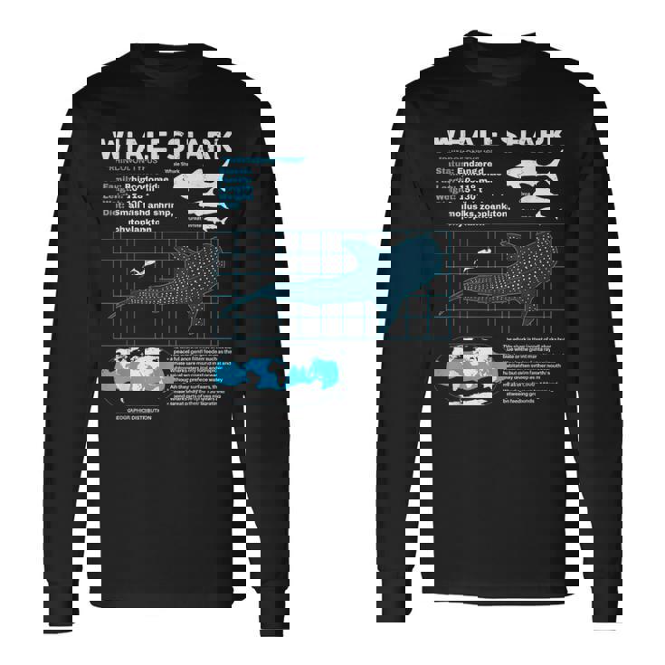 ジンベイザメ情報ページ 長袖Tシャツ