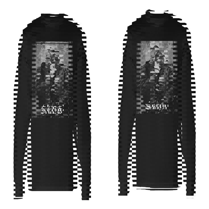 スキンヘッド、Oi、Will、Skinheadが必要です 長袖Tシャツ