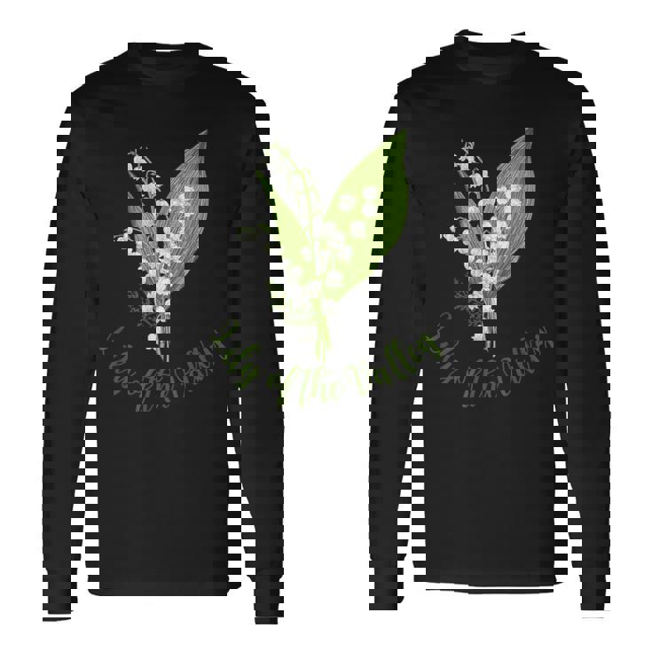 スズラン。 長袖Tシャツ