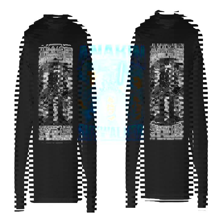 スターウォーズ クラシック アナキン・スカイウォーカー フォトコラージュポスター 長袖Tシャツ