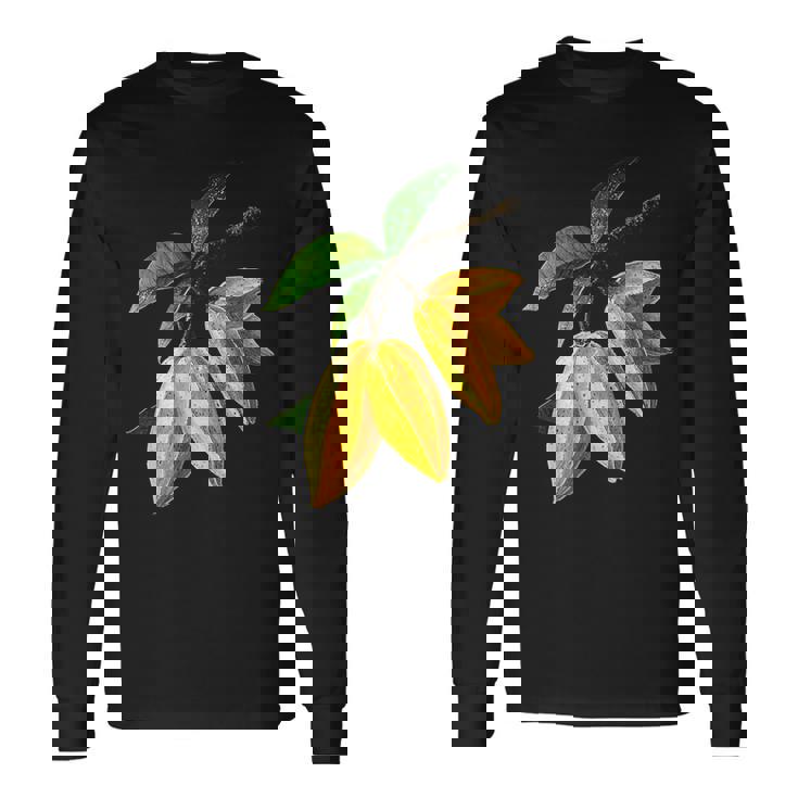 スターフルーツ フルーツ モチーフ イラスト スターフルーツ 長袖Tシャツ ギフトのアイデア