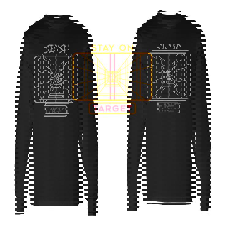 ステイ・オン・ターゲット 長袖Tシャツ