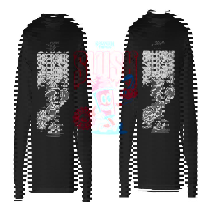 ストレンジャー・シングス スクープ アホイ プロモ スラッシュ チェリー ヴィンテージ 80年代 長袖Tシャツ ギフトのアイデア