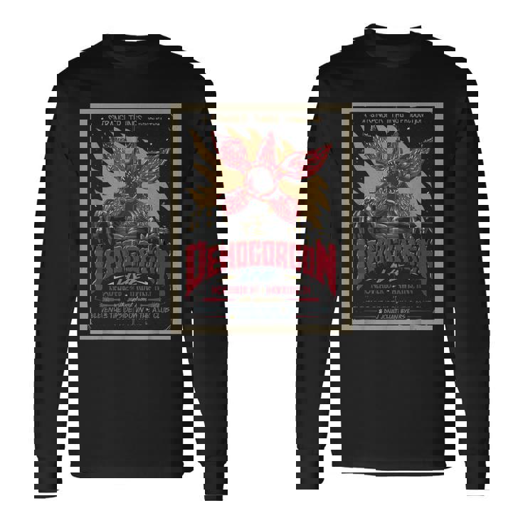 ストレンジャー・シングス ポスター Demogorgon Live Fan Memorabilia 長袖Tシャツ