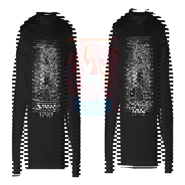 ストレンジャー・シングス リミックス エディ・ヘルファイア クラブ アートポスター 長袖Tシャツ