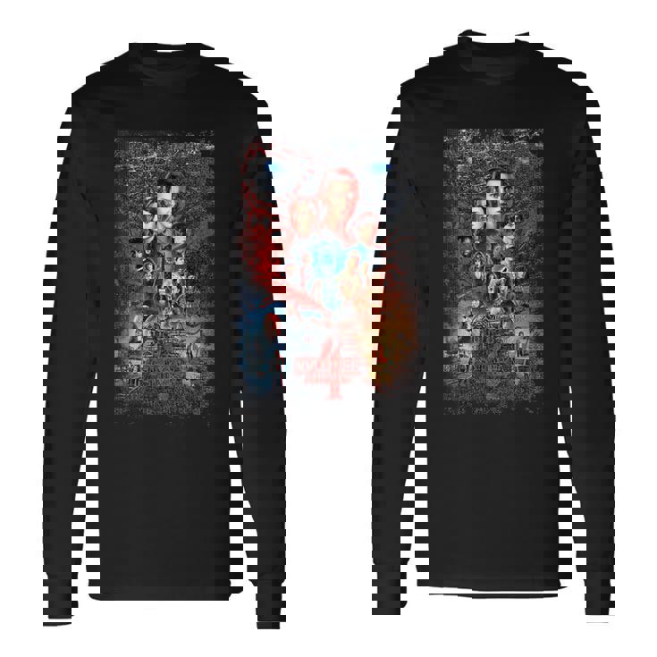 ストレンジャー・シングス4ポスター ヴィンテージ バトルファン 記念品 長袖Tシャツ