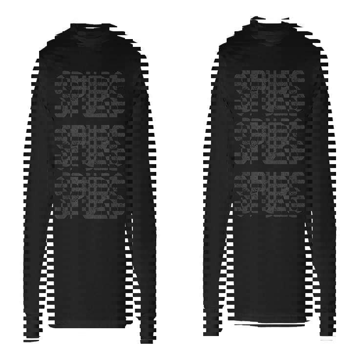 スパーズスパーズスパーズ 長袖Tシャツ