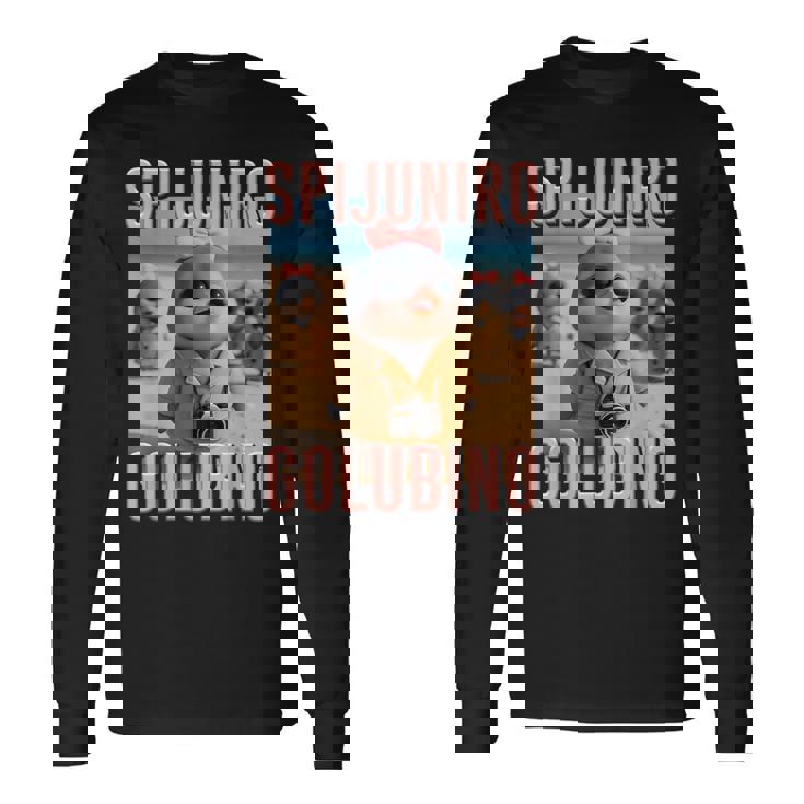 スピジュニロ ゴルビーノ イタリアン ブレイン モンスター Ai キッズ 長袖Tシャツ