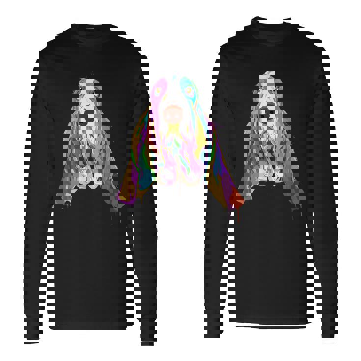 スプラッシュドッグ バセットハウンド 長袖Tシャツ