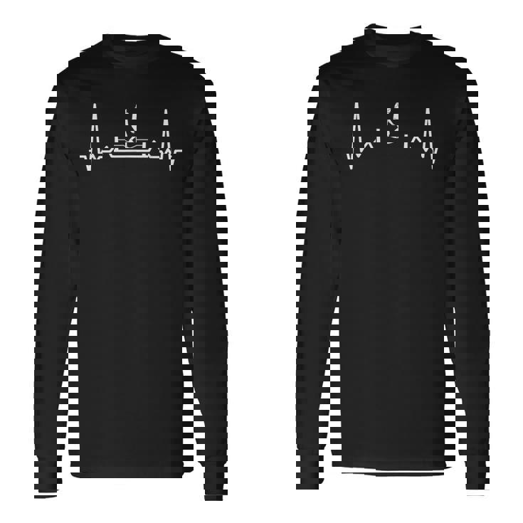 スラックラインの心拍数 スラックラインの心拍数 長袖Tシャツ