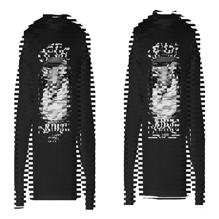 スリーピーヘッドポッサムパジャマ 長袖Tシャツ