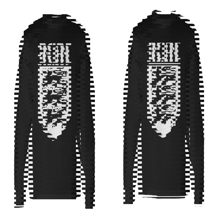 スリーライオンズ イングランド フットボール クレスト 長袖Tシャツ