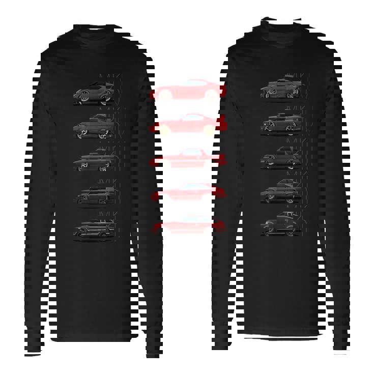 スープラ Mk3 Mk4 Mk5 Gen 4Th Of July American Japanese 長袖Tシャツ