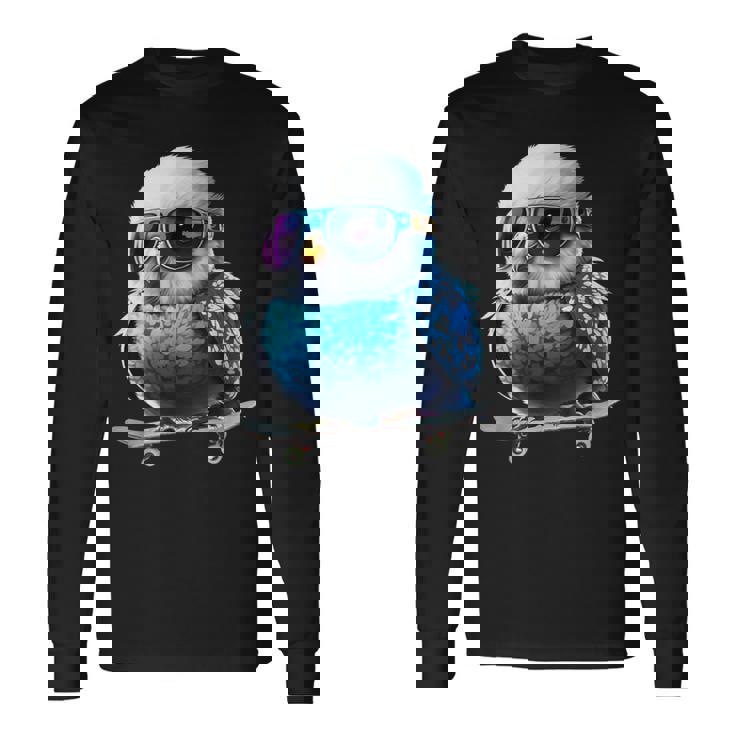 セキセイインコ オーナー様へ 長袖Tシャツ