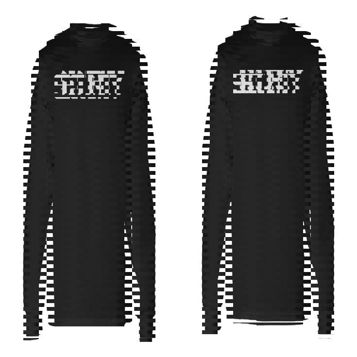 セキュリティ 長袖tシャツ 長袖Tシャツ