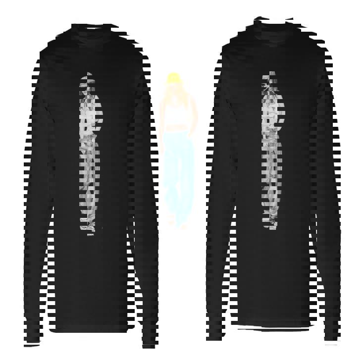 セクシーガール 長袖Tシャツ