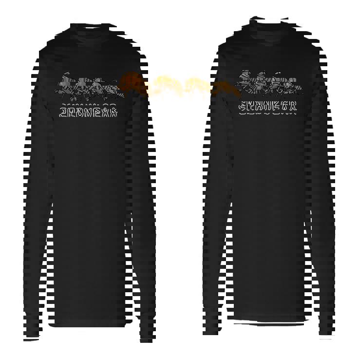 セミの抜け殻 長袖Tシャツ