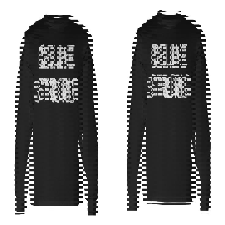 セリーヌストロングセリーヌサポーター 長袖Tシャツ