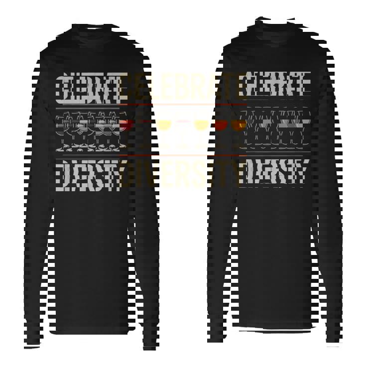 セレブレート・ダイバーシティ・ソムリエ 長袖Tシャツ