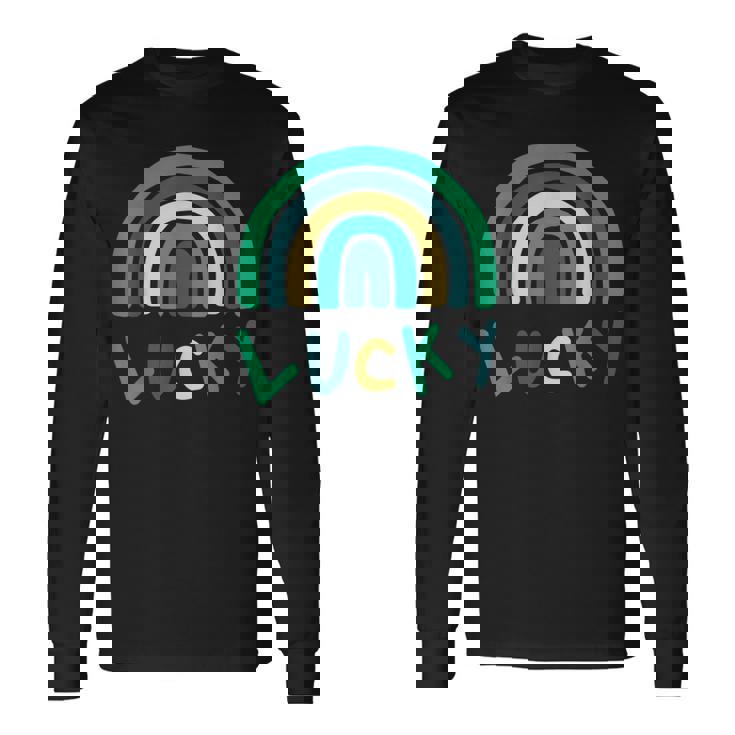 セント・パッツ・ラッキー・レインボー 長袖Tシャツ