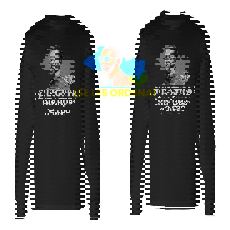 セ・レ・オルデナ・コメール・ププサス・デ・ロロコ、ナイーブ・ブケレ 長袖Tシャツ