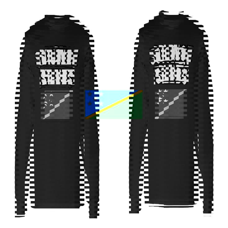 ソロモン諸島 長袖Tシャツ