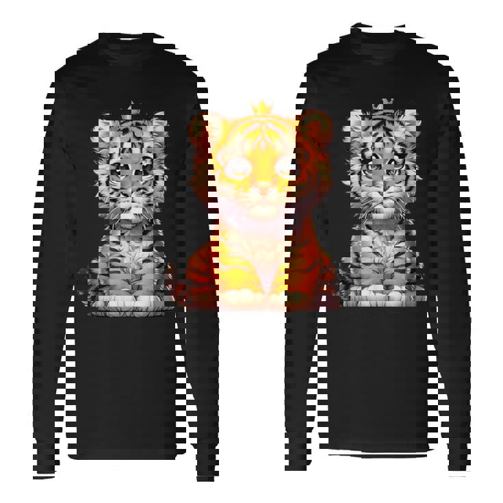 タイガーカブ×可愛いベイビータイガー 長袖Tシャツ