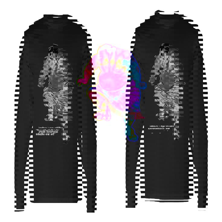 タイダイ染めお相撲t 長袖Tシャツ ギフトのアイデア