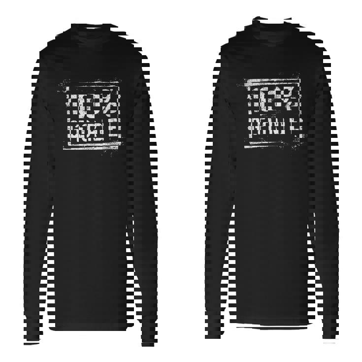 タインの誇り高いジョーディのために、面白いジョーディを着てください 長袖Tシャツ