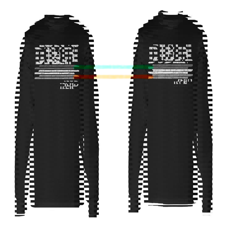 ダブリン アイルランド アイリッシュ 長袖Tシャツ