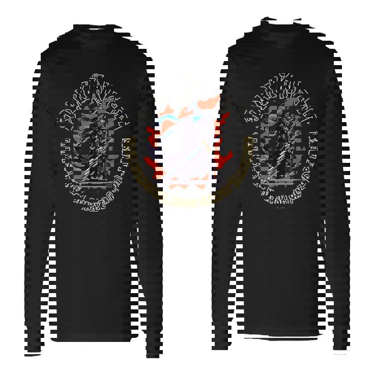 ダークナイト タンクスタンスオン ムードスタンス ダークネス Mmorpg 長袖Tシャツ