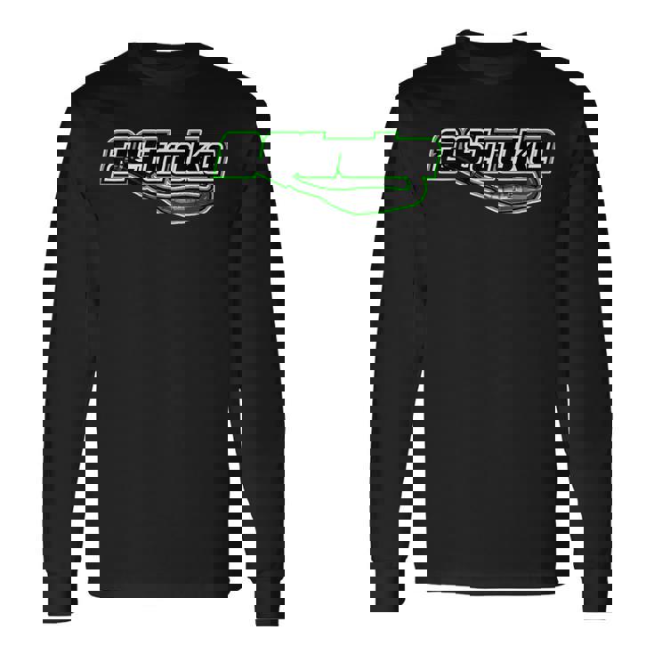 ダート バイク 2 ストローク エキゾースト エンデューロ オートバイ レース トラック 長袖Tシャツ