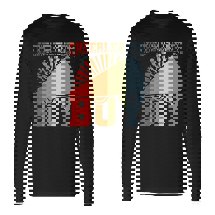 チアリーディング少年男子大学生チアリーダー 長袖Tシャツ