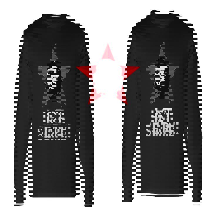 チェ・ゲバラ、キューバ、革命、ゲリラ、チェ 長袖Tシャツ