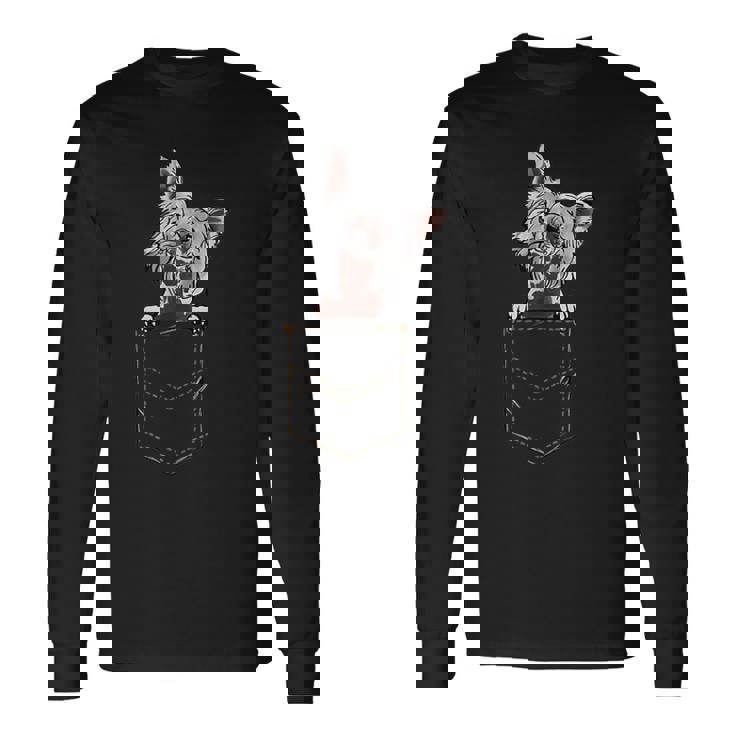 チャイニーズクレステッド チャイニーズクレステッドドッグ 子犬 長袖Tシャツ