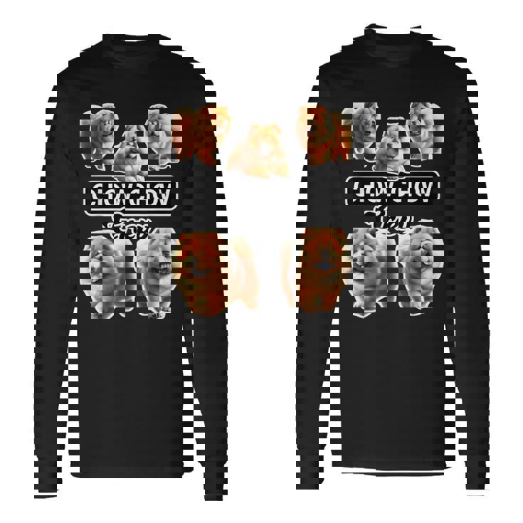 チャウチャウクルー 長袖Tシャツ