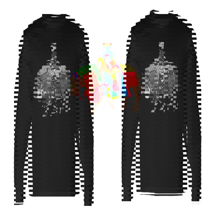 チャグチャグ馬コ 集合 長袖Tシャツ