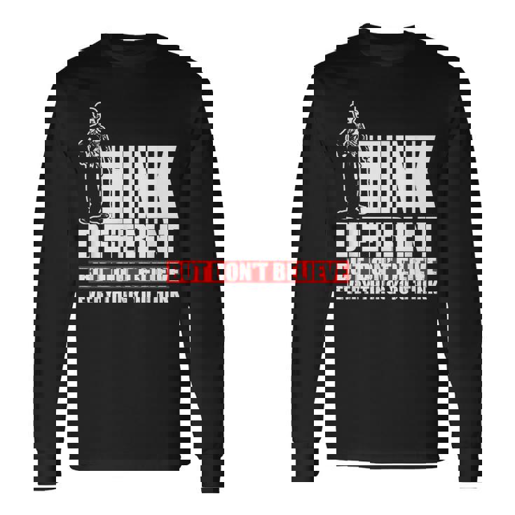 チャップリン Think Different 長袖Tシャツ