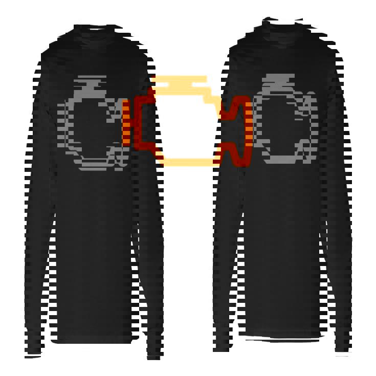 チューナーカー ガイ Ledチェックエンジンライト 長袖Tシャツ