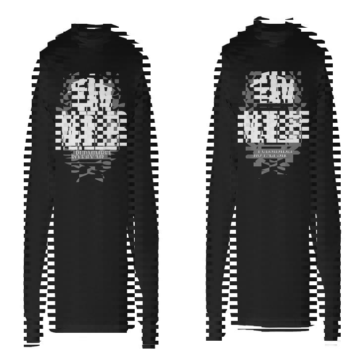 チームマーラープラウドファミリーメンバーマーラー 長袖Tシャツ