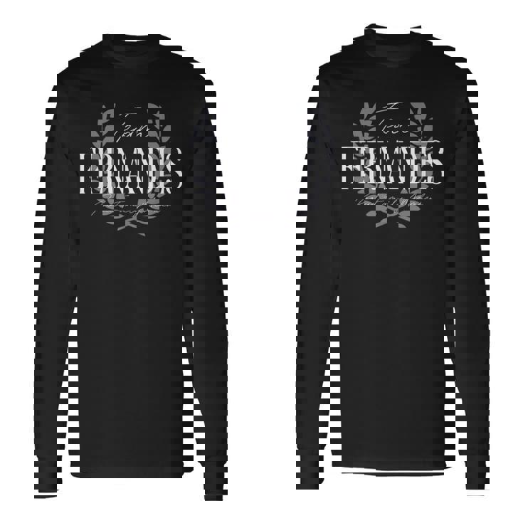 チーム・フェルナンデス・プラウド・ファミリー・メンバー 長袖Tシャツ