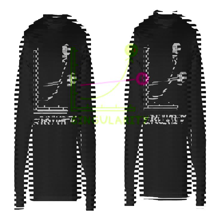 テクニカルシンギュラリティマシン ディープラーニング ジェネレーティブai 長袖Tシャツ ギフトのアイデア