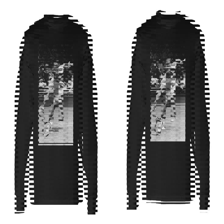 テニスプレーヤー ビョルン・ボルグ 1980 長袖Tシャツ