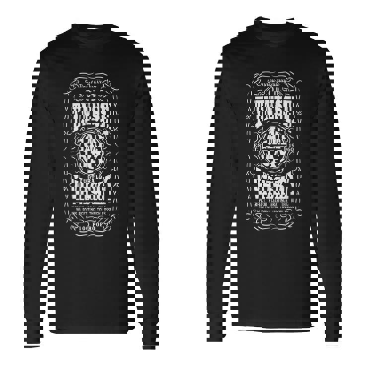 テネシーウィスキーフットボール 長袖Tシャツ